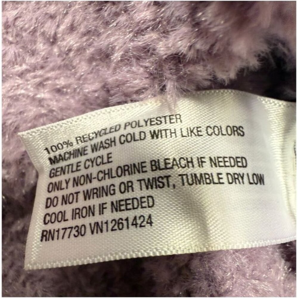 Wild Fable Women's Long Sleeve Mini Sweater Dress Purple Size XS - Picture 5 of 6
